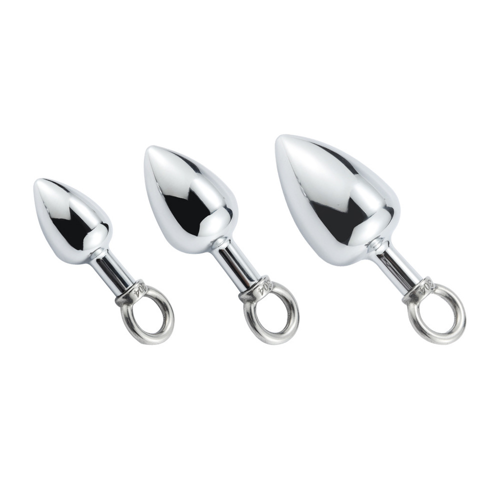 (image for) Cock Lock With 3 Size Anal Plug