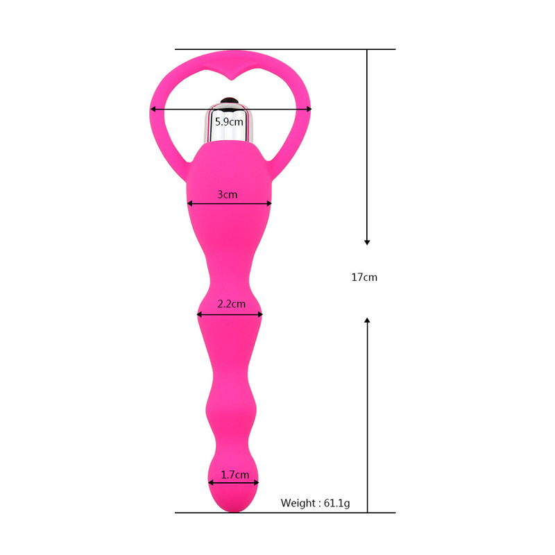 (image for) Magic Sex Love Anal Beads Vibrator