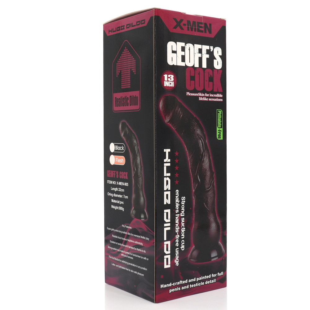 (image for) Geoff's Lifelike Cock - 13 Inche