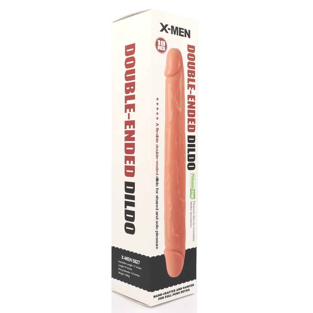 (image for) Huge Double Ended Cock - 19 Inch