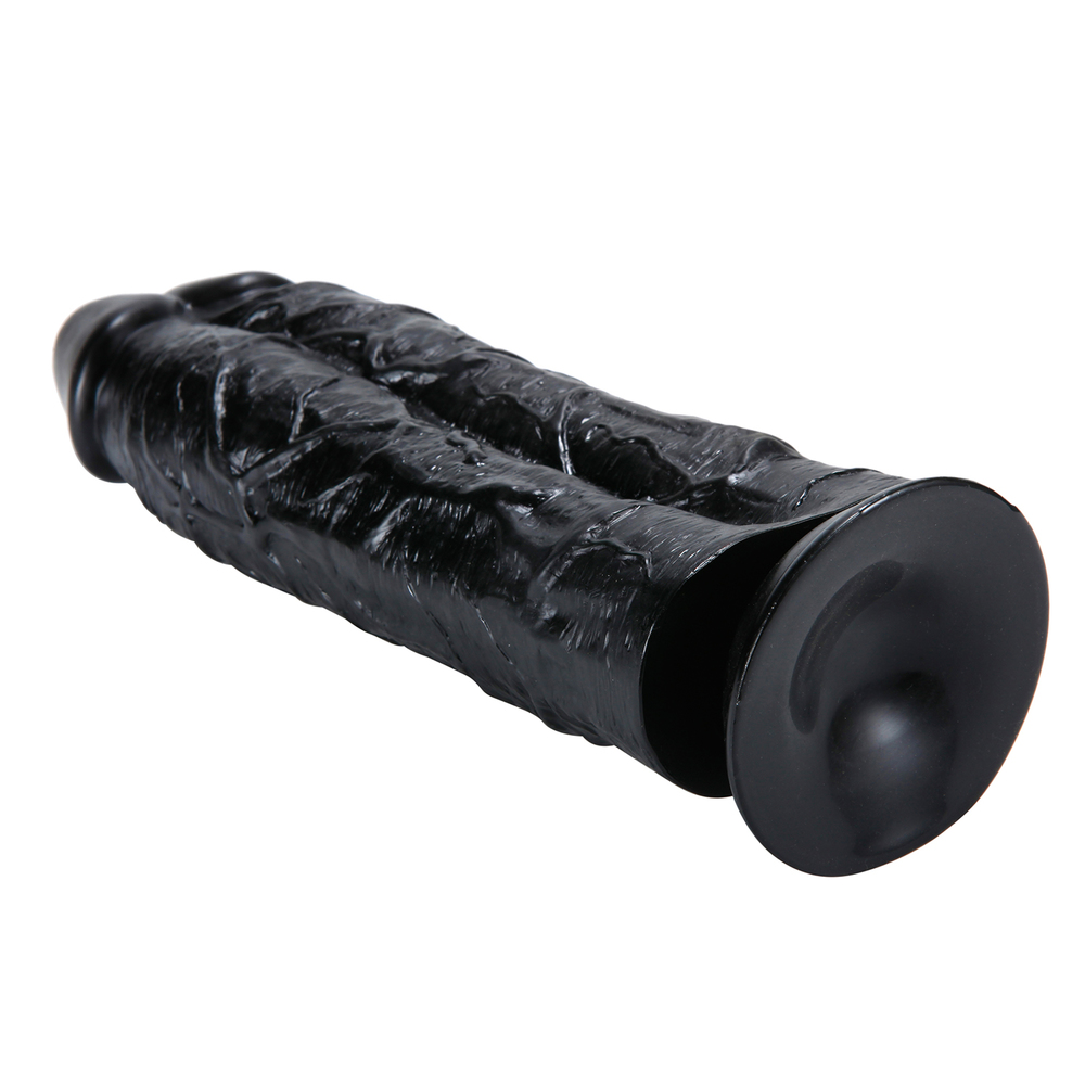 (image for) Double Penetrator Suction Cup Dildo 12 Inch