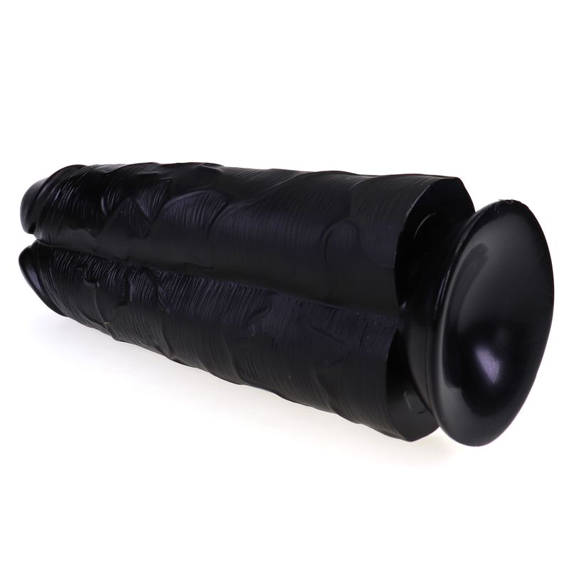 (image for) Double Penetrator Suction Cup Dildo 11 Inch