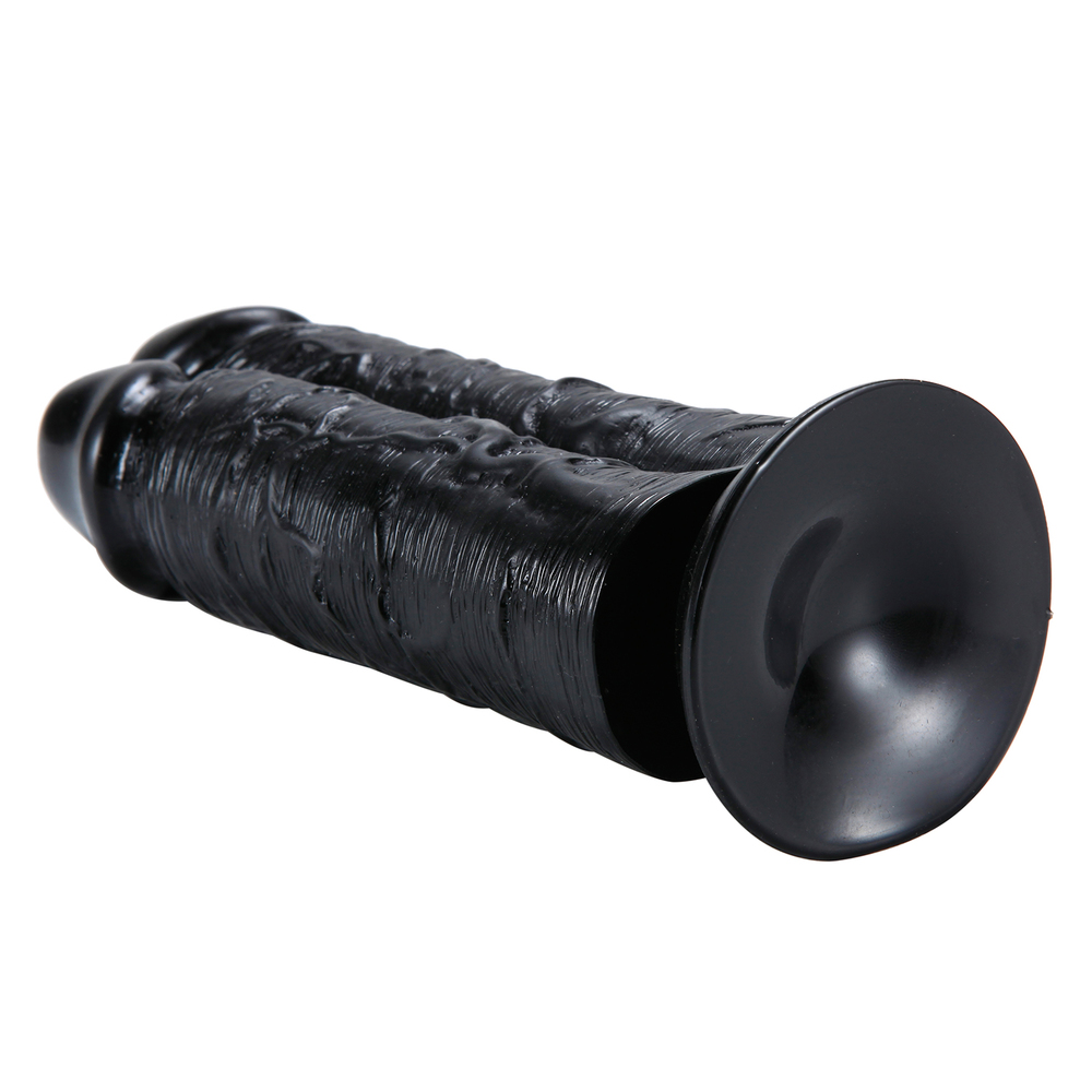 (image for) Double Penetrator Suction Cup Dildo 10 Inch