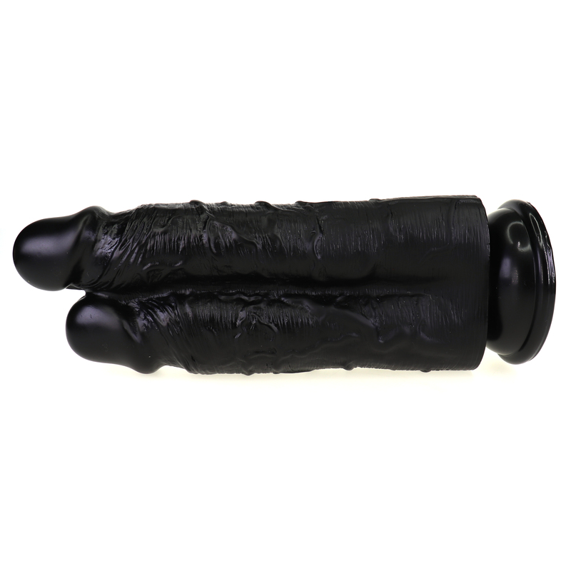 (image for) Double Penetrator Suction Cup Dildo 10 Inch