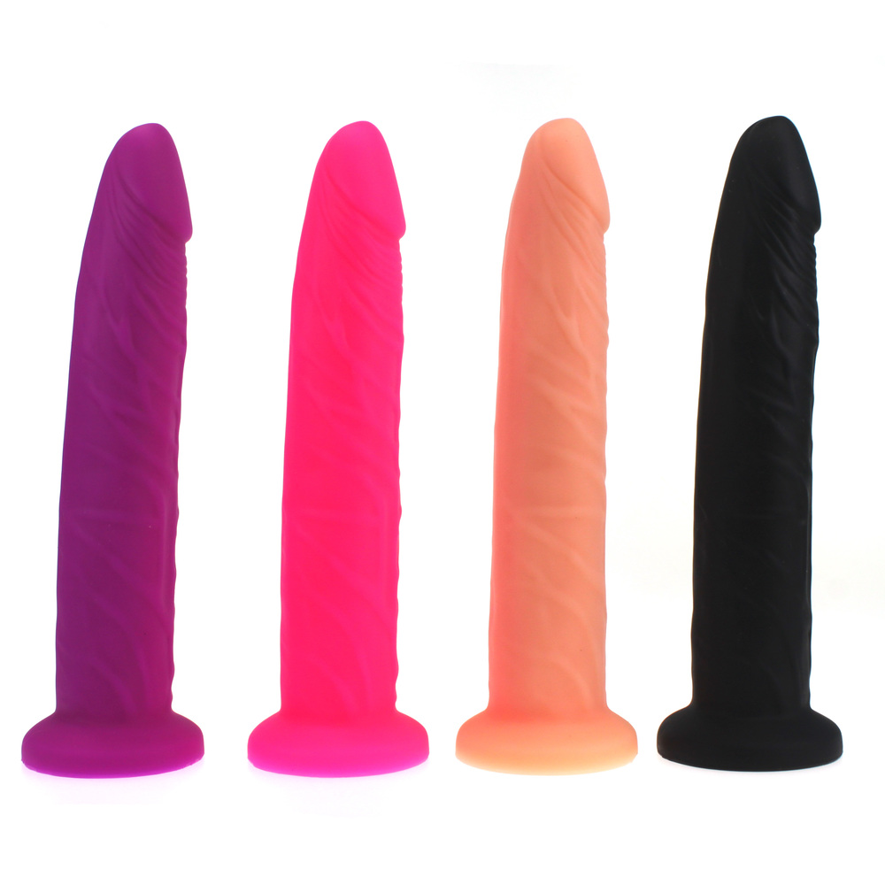 (image for) Liquid Silicone Colours Dildo Pleasure - 6.8"
