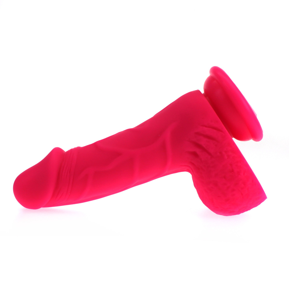 (image for) Liquid Silicone Colours Dildo Pleasure - 7.5"