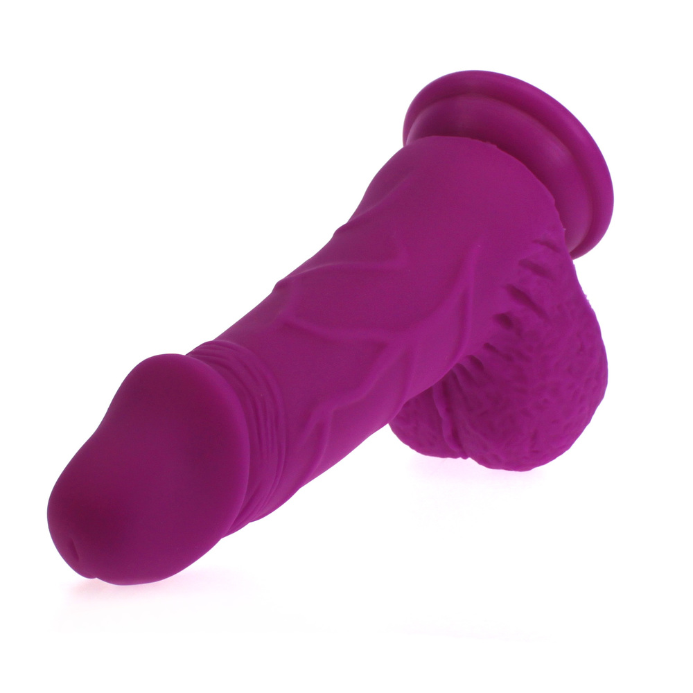 (image for) Liquid Silicone Colours Dildo Pleasure - 7.5"