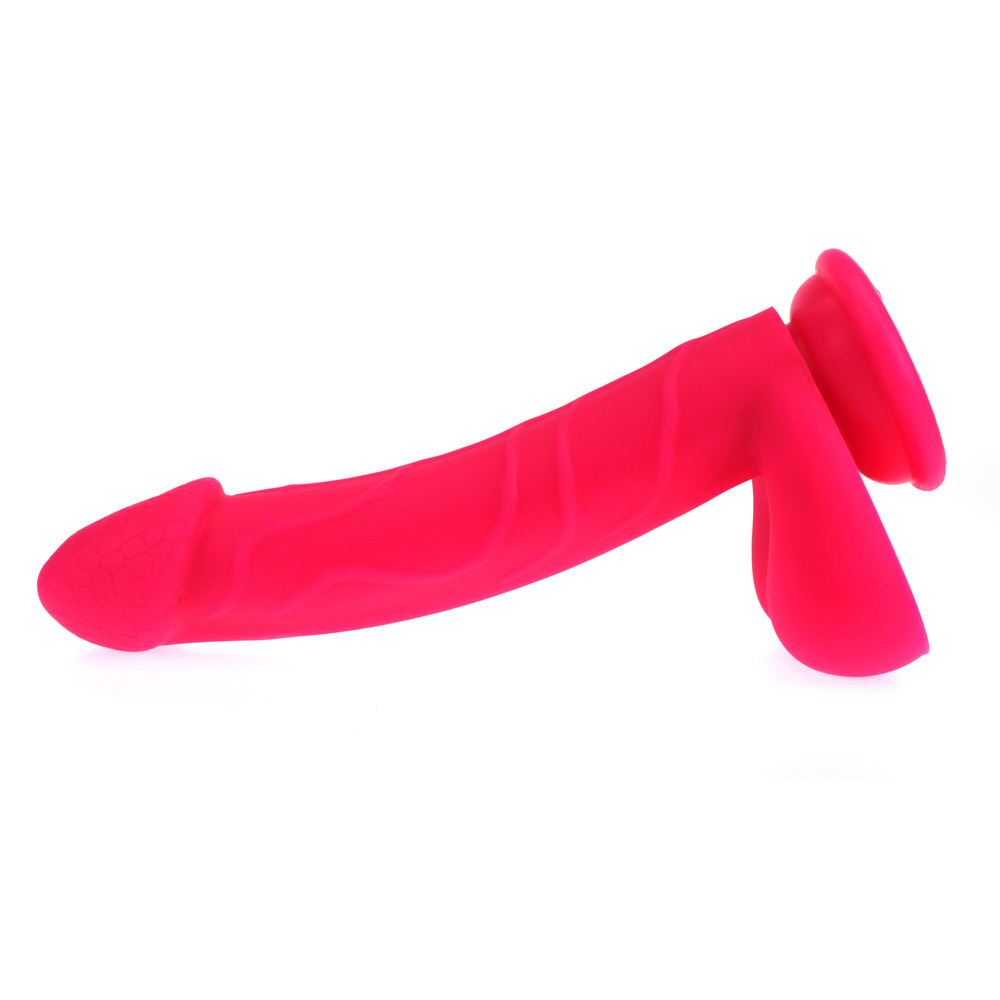(image for) Liquid Silicone Colours Dildo Pleasure - 8.5"