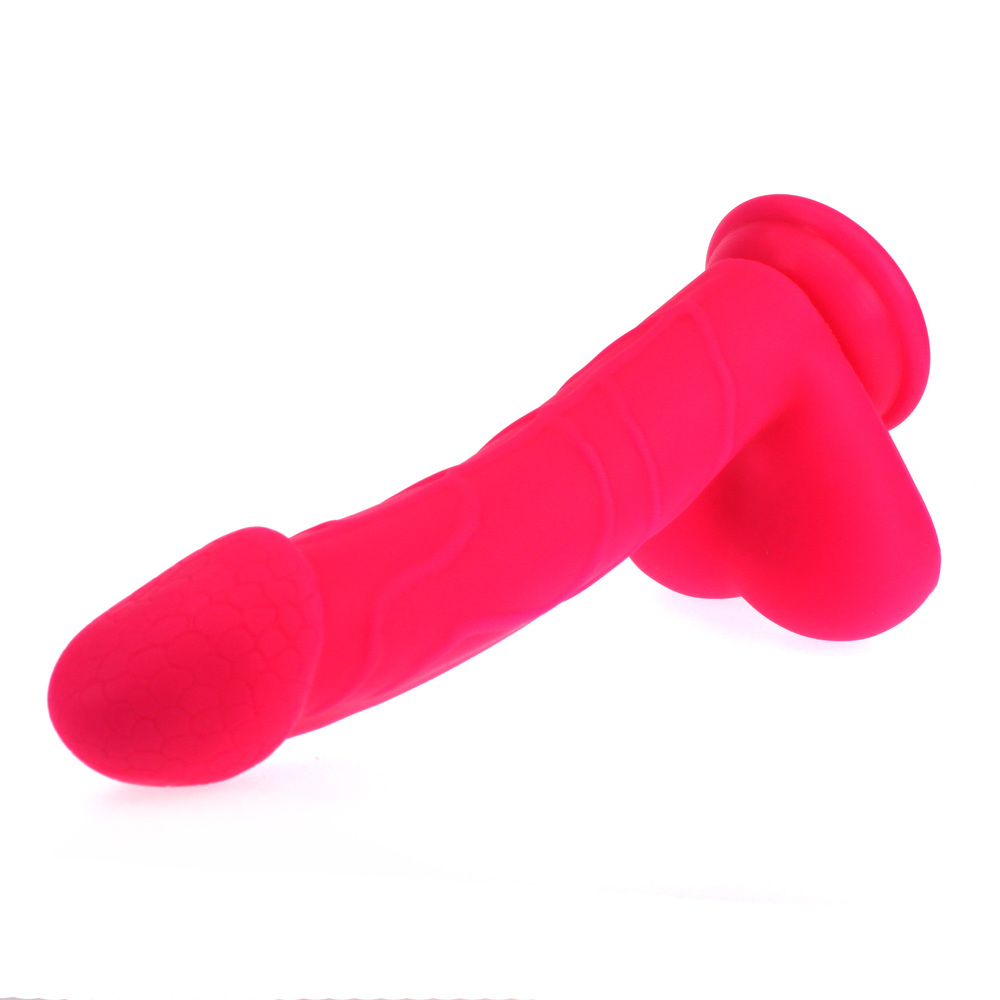 (image for) Liquid Silicone Colours Dildo Pleasure - 8.5"