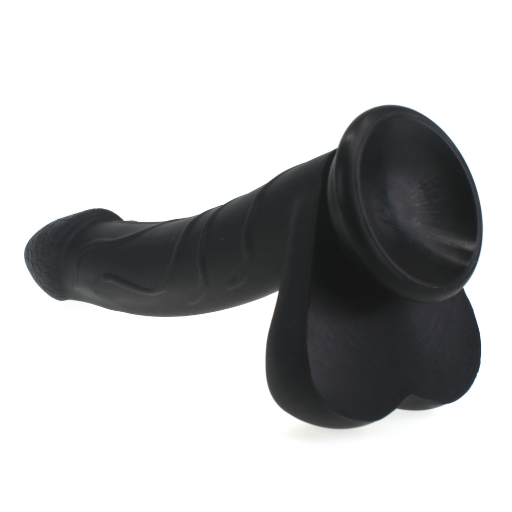 (image for) Liquid Silicone Colours Dildo Pleasure - 8.5"