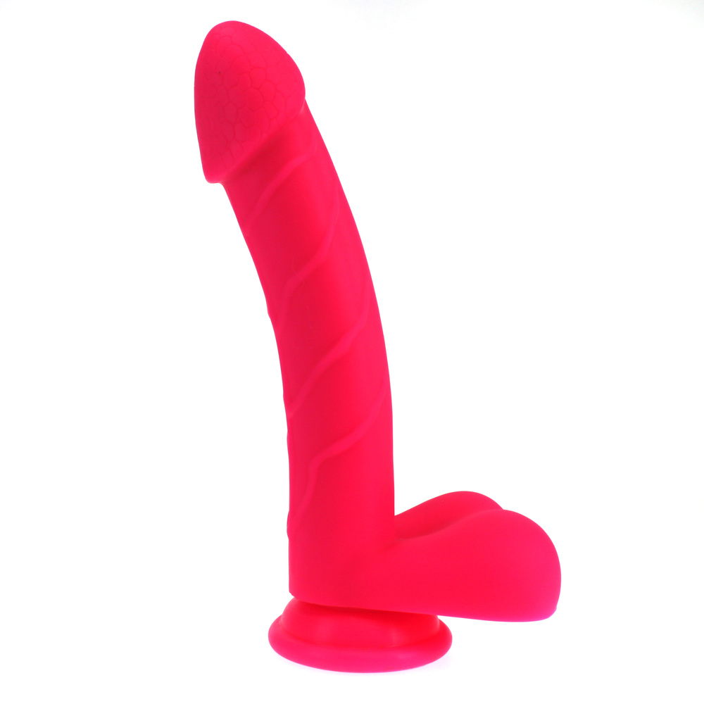 (image for) Liquid Silicone Colours Dildo Pleasure - 8.5"
