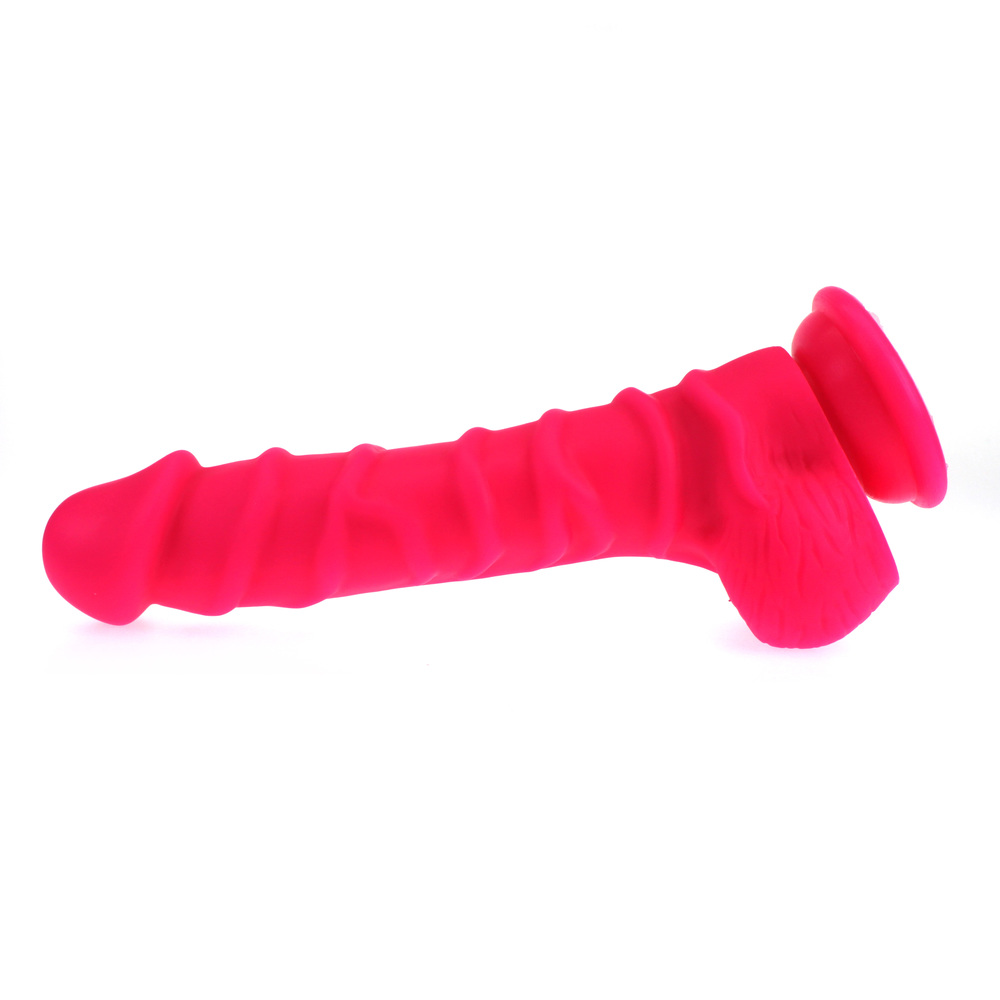 (image for) Liquid Silicone Colours Dildo Pleasure - 8.7"