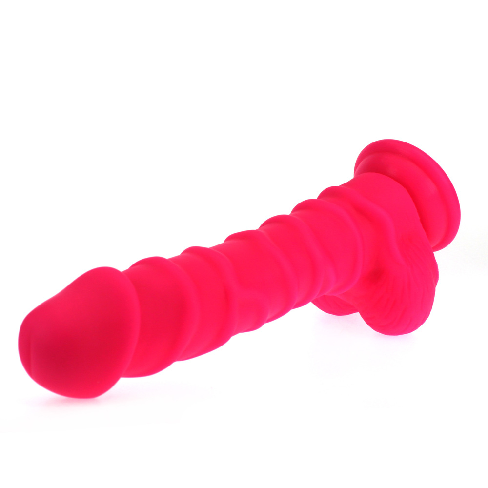(image for) Liquid Silicone Colours Dildo Pleasure - 8.7"