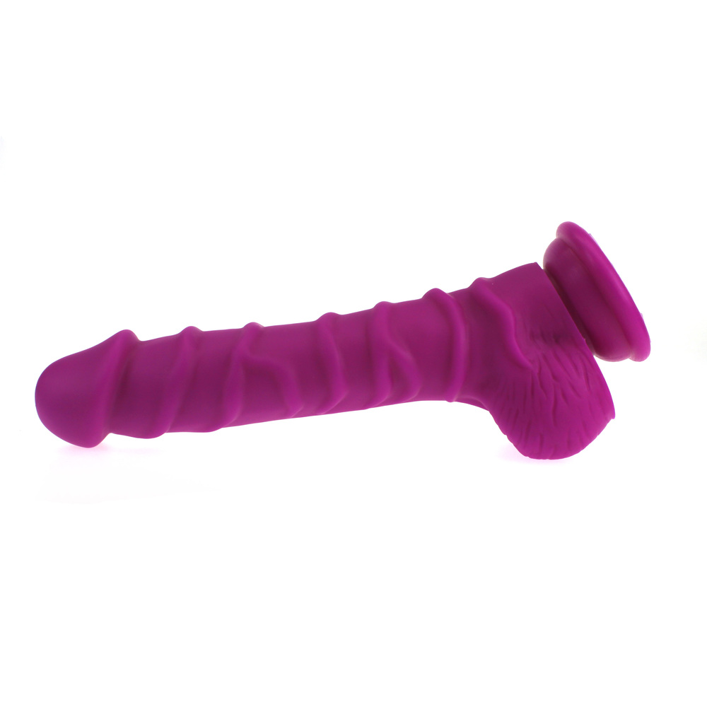 (image for) Liquid Silicone Colours Dildo Pleasure - 8.7"