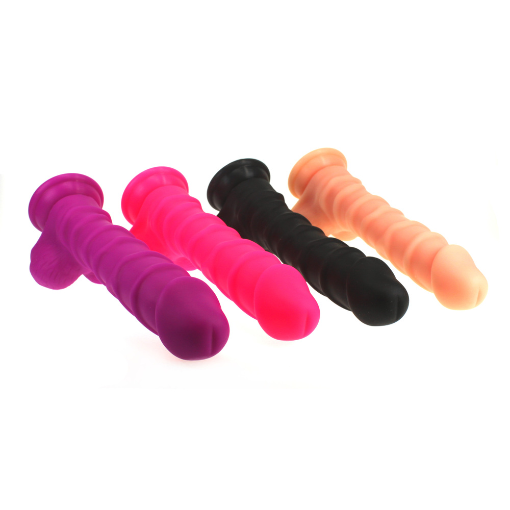 (image for) Liquid Silicone Colours Dildo Pleasure - 8.7"