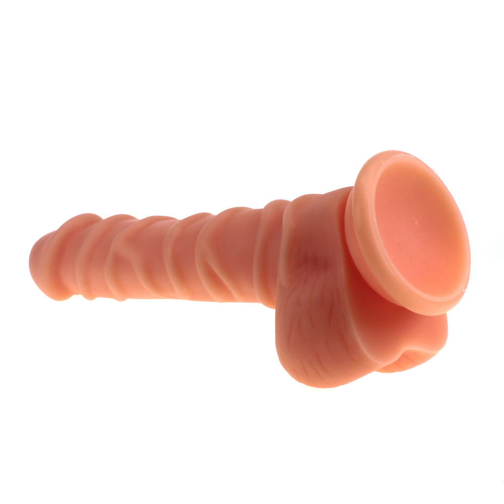 (image for) Liquid Silicone Colours Dildo Pleasure - 8.7"