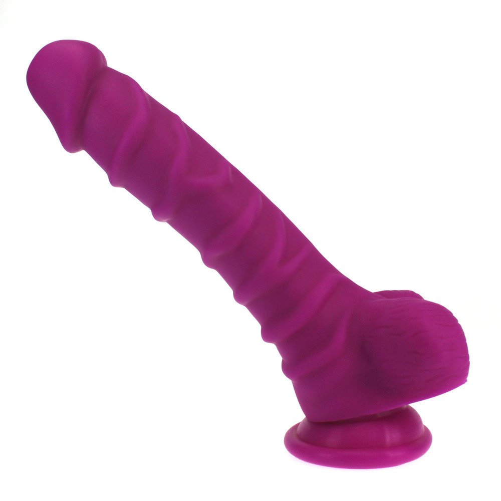 (image for) Liquid Silicone Colours Dildo Pleasure - 8.7"