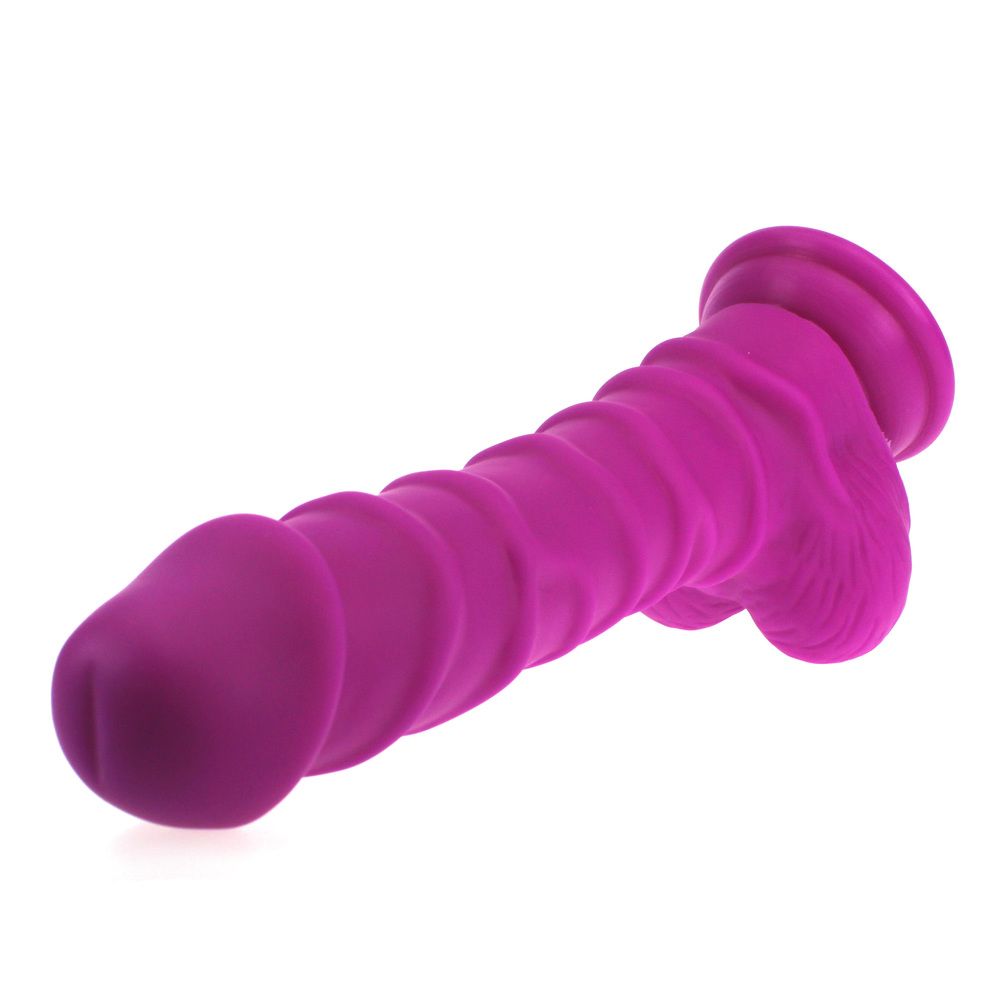(image for) Liquid Silicone Colours Dildo Pleasure - 8.7"