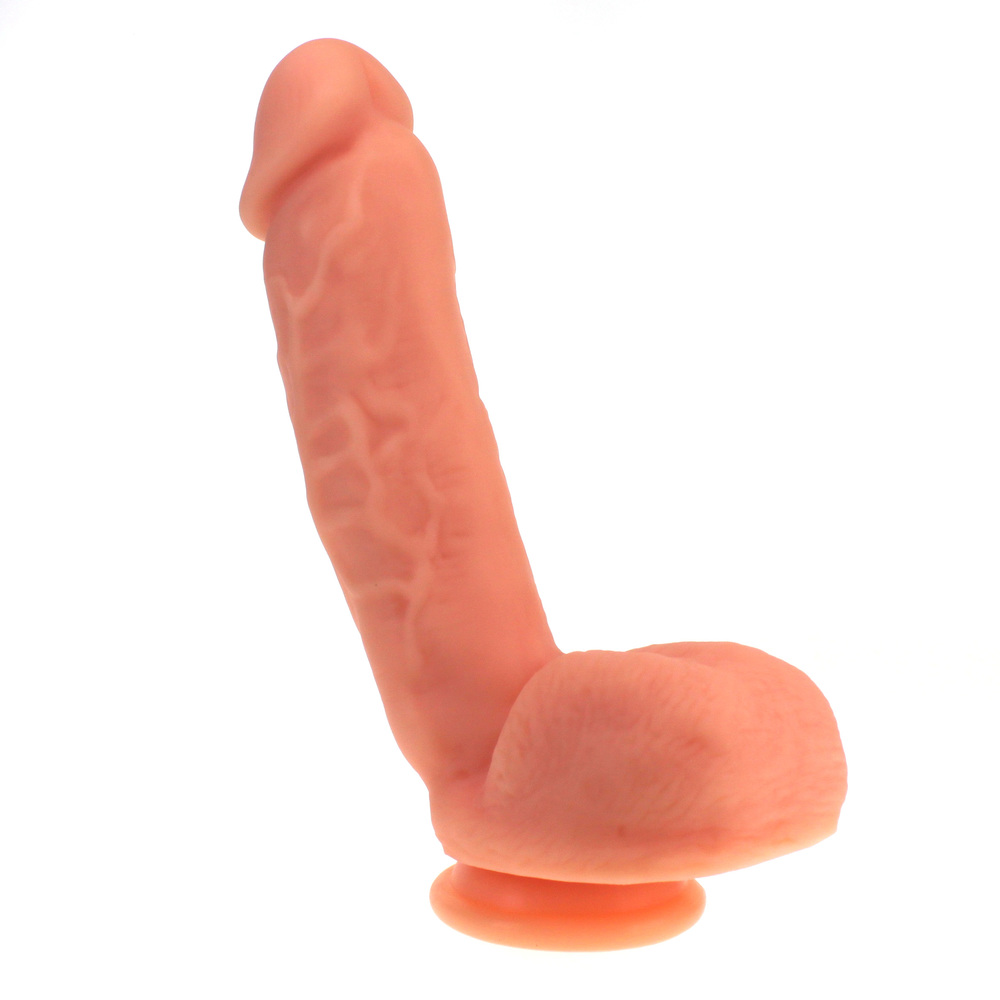 (image for) Liquid Silicone Colours Dildo Pleasure - 8.7"