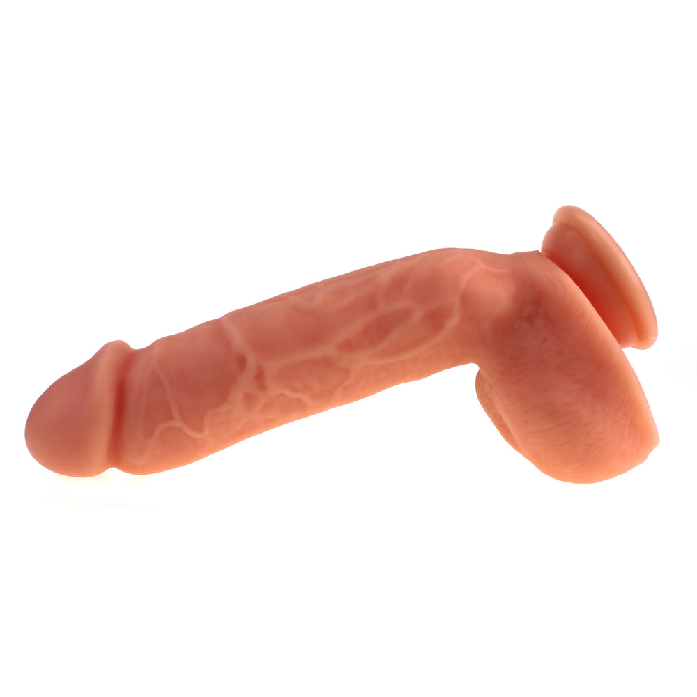 (image for) Liquid Silicone Colours Dildo Pleasure - 8.7"