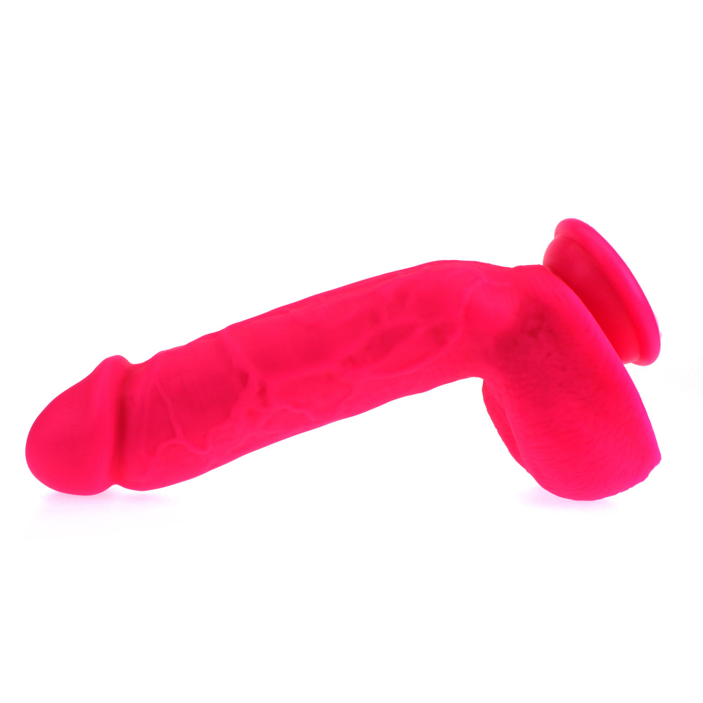 (image for) Liquid Silicone Colours Dildo Pleasure - 8.7"