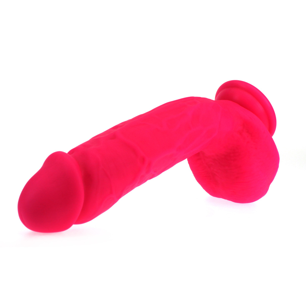 (image for) Liquid Silicone Colours Dildo Pleasure - 8.7"