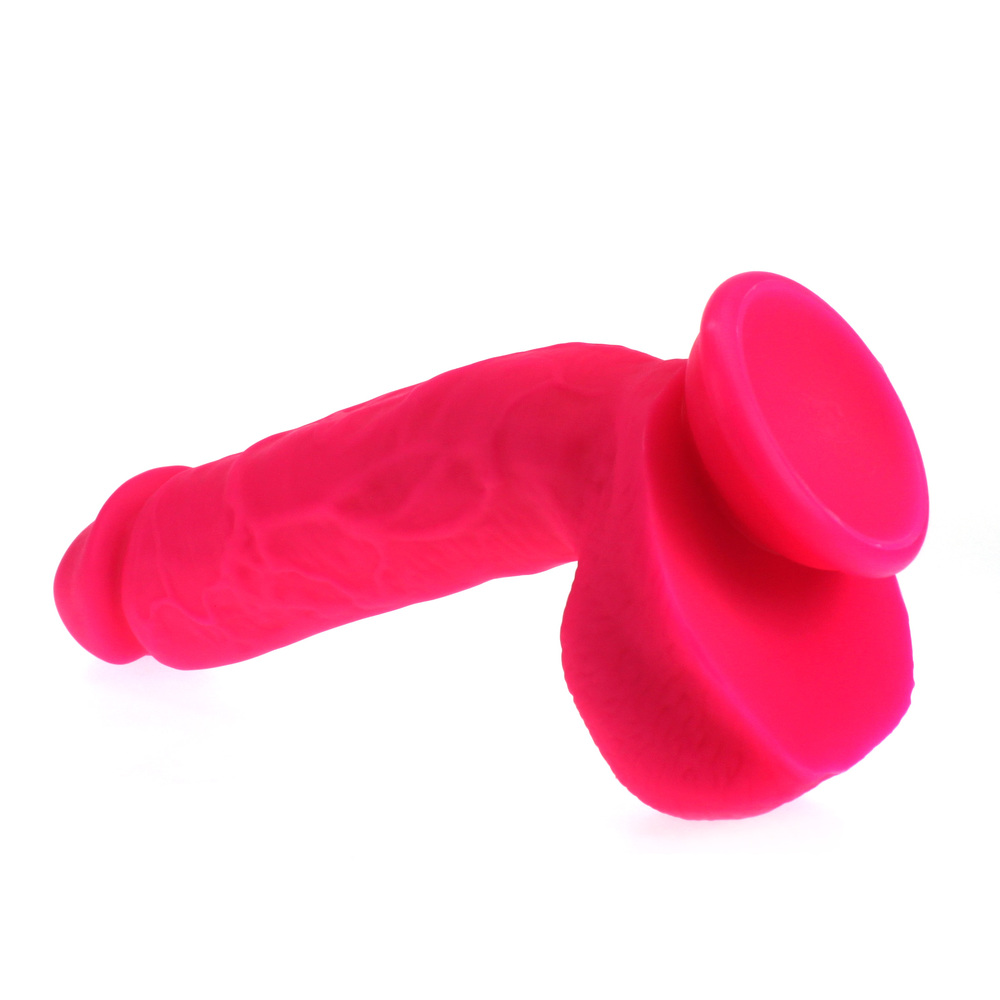 (image for) Liquid Silicone Colours Dildo Pleasure - 8.7"