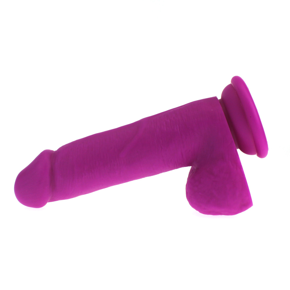 (image for) Liquid Silicone Colours Dildo Pleasure - 7.5"