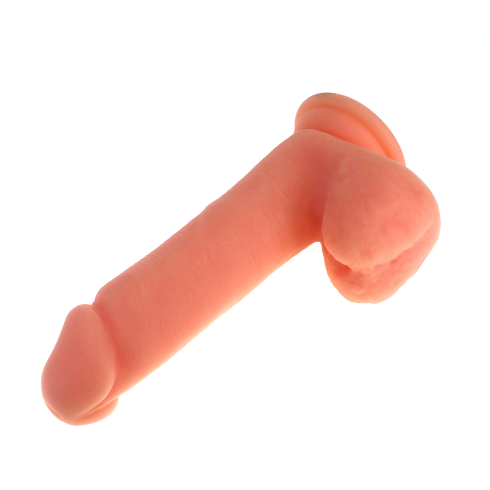 (image for) Liquid Silicone Colours Dildo Pleasure - 7.5"