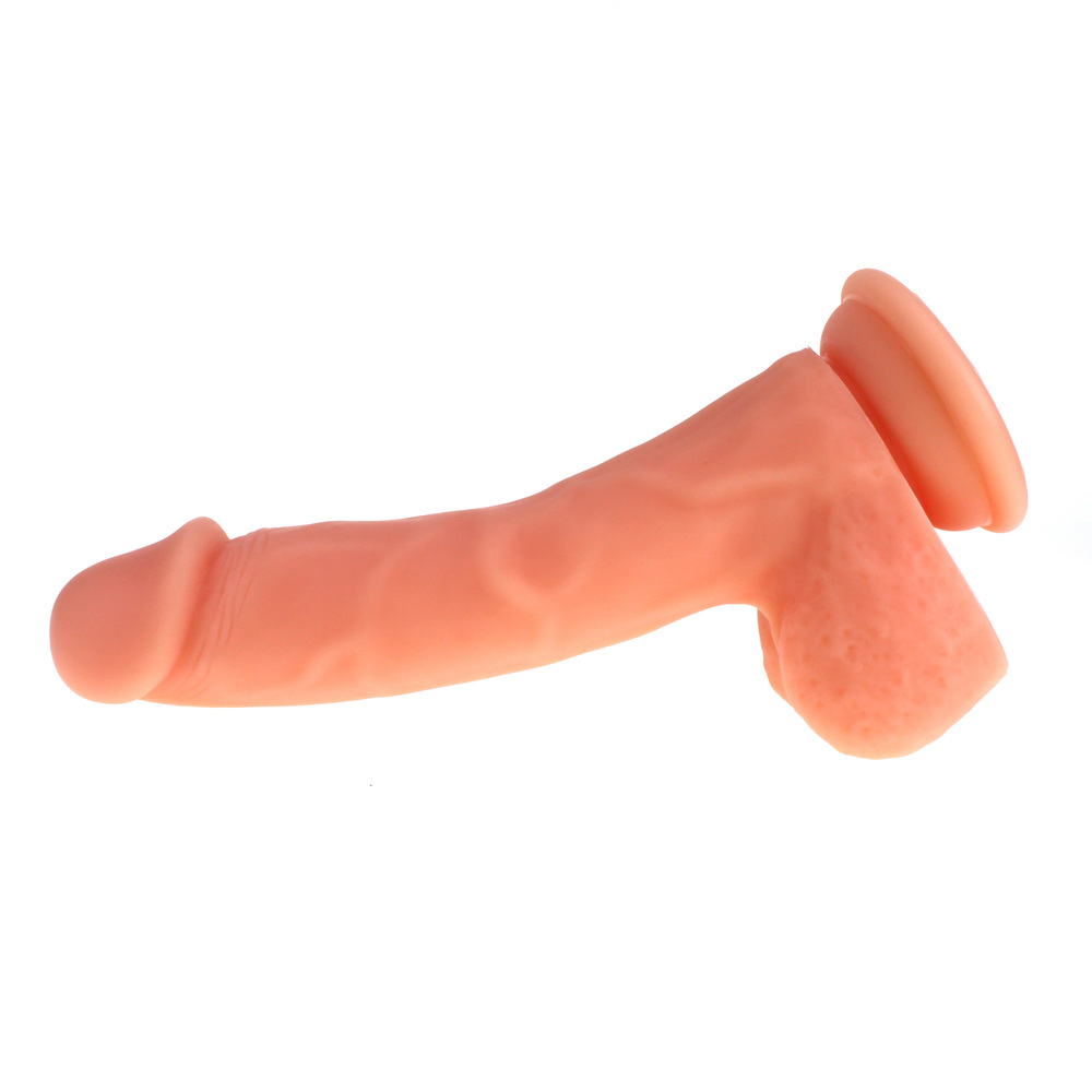 (image for) Liquid Silicone Colours Dildo Pleasure - 7.5"