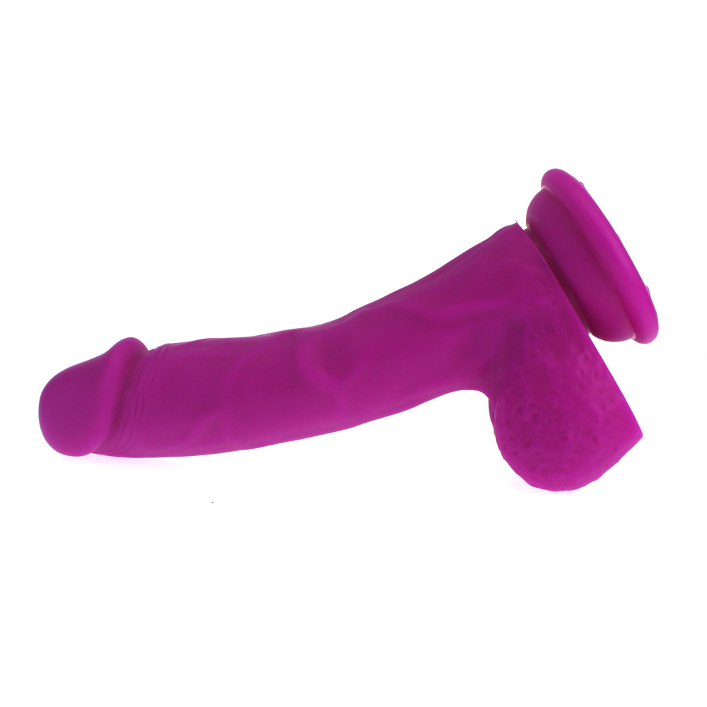 (image for) Liquid Silicone Colours Dildo Pleasure - 7.5"