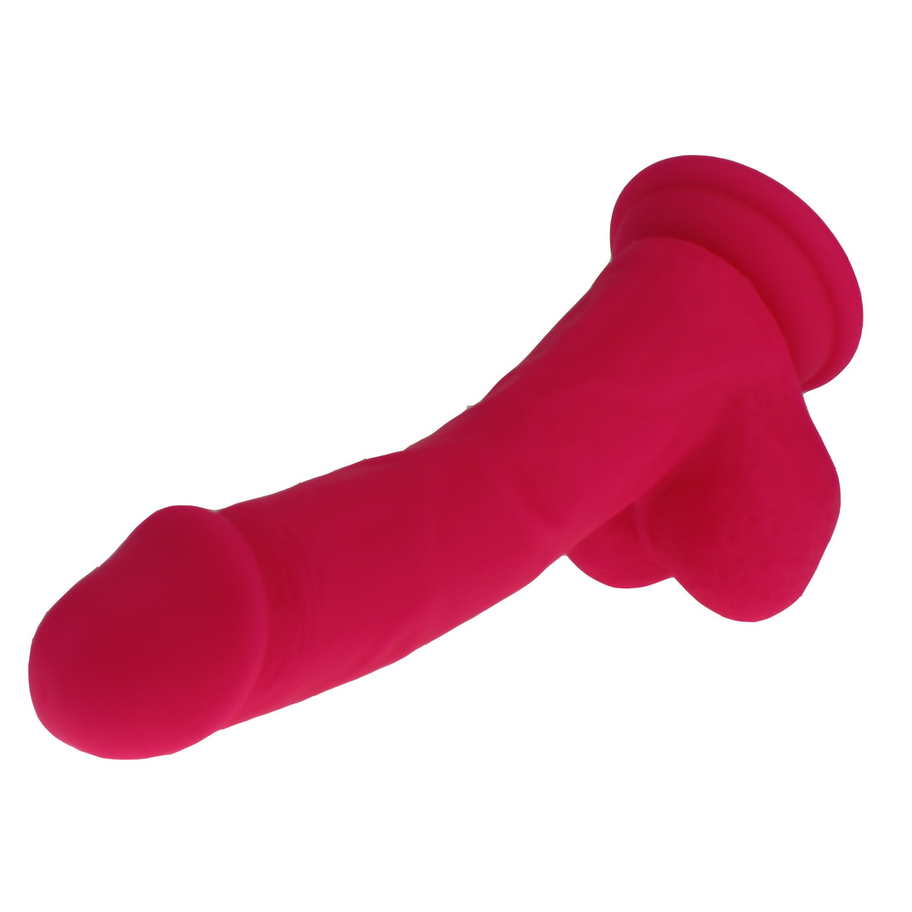 (image for) Liquid Silicone Colours Dildo Pleasure - 7.5"