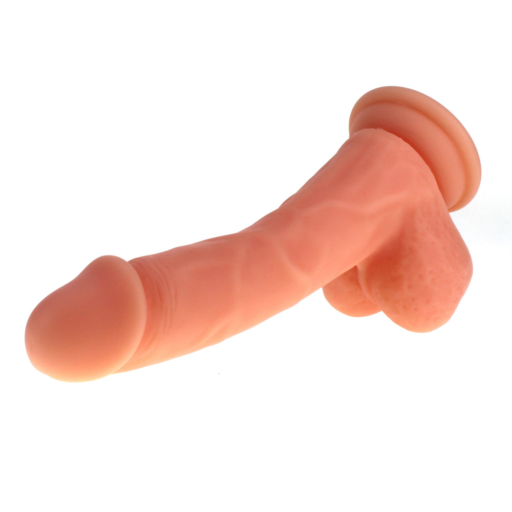 (image for) Liquid Silicone Colours Dildo Pleasure - 7.5"