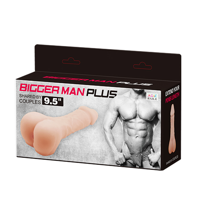(image for) Bigger Man Realistic Dildo with Masturbation Hole