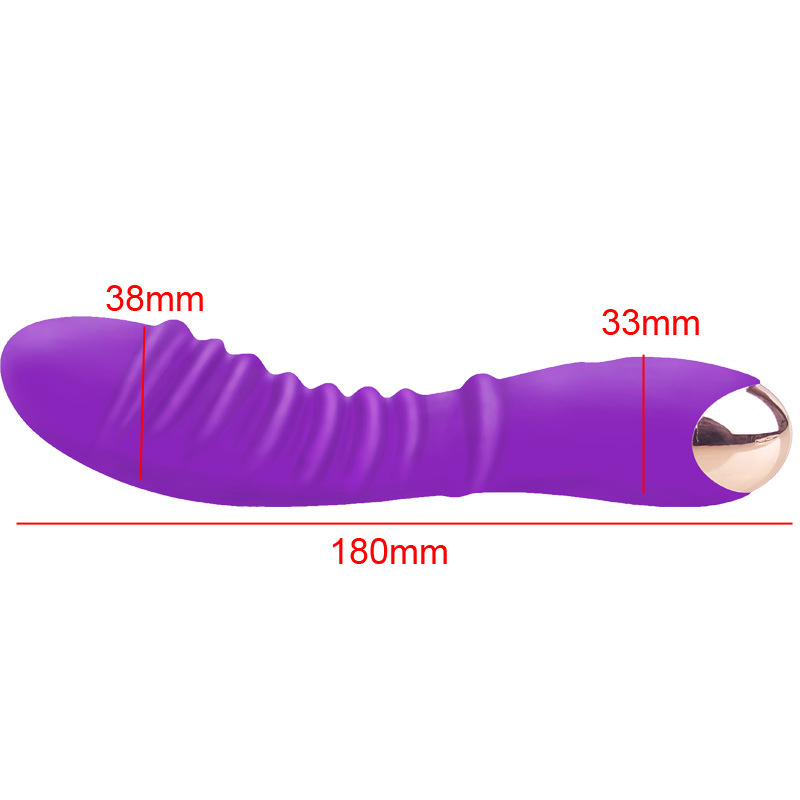 (image for) Thread Silicone Dildo Vibrator