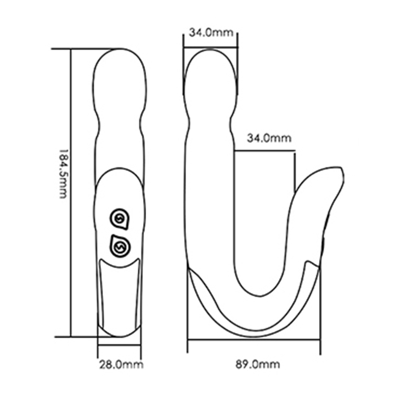 (image for) Mona Double Ends Vibrator/Anal Vibe