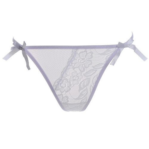 (image for) Hot Selling Floral Lace And Mesh Splicing T-string