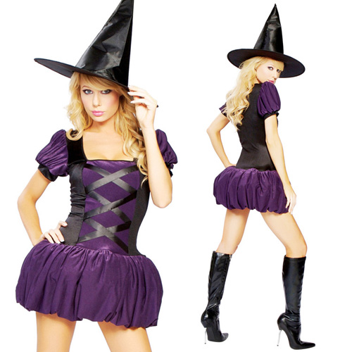 Mystic Halloween Witch Role Playing Uniform