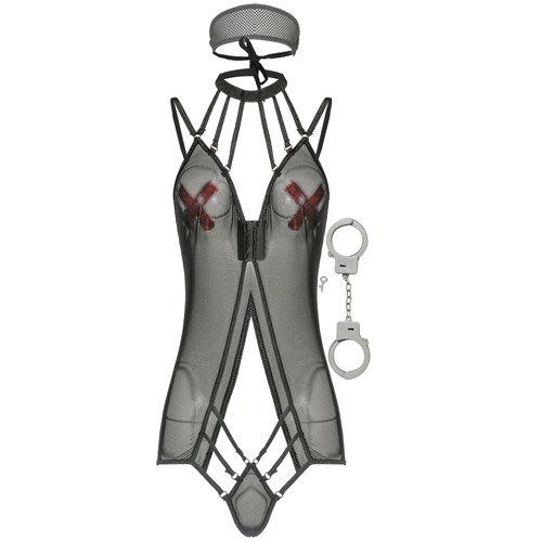 (image for) Special Hollowed-out Mesh Cosplay Uniform