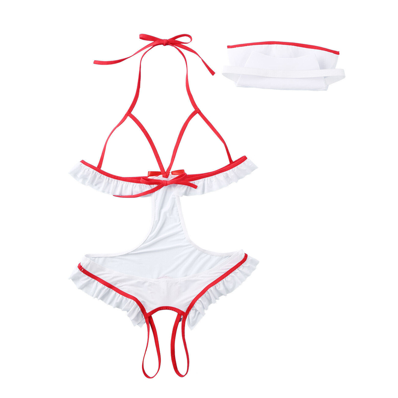 (image for) Women's Sexy Nurse Cosplay Game Costumes