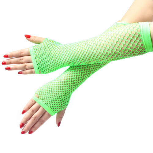 (image for) Elastic Fishnet Half Finger Gloves
