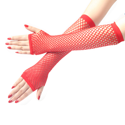 (image for) Elastic Fishnet Half Finger Gloves