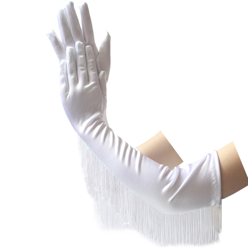 (image for) New Long Dancing Gloves With Tassels