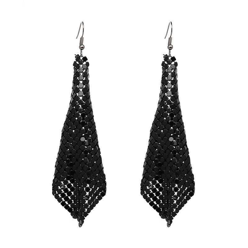 New Fashion Metallic Glitter Earrings