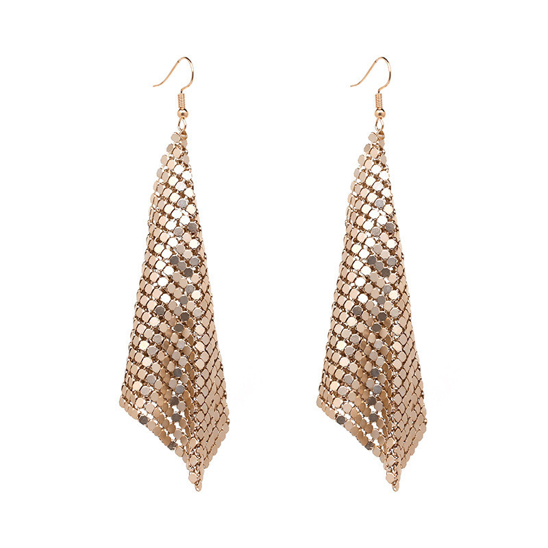 (image for) New Fashion Metallic Glitter Earrings