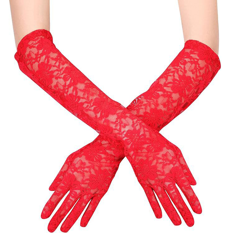 (image for) Long Women's Lace Party Accessories Gloves