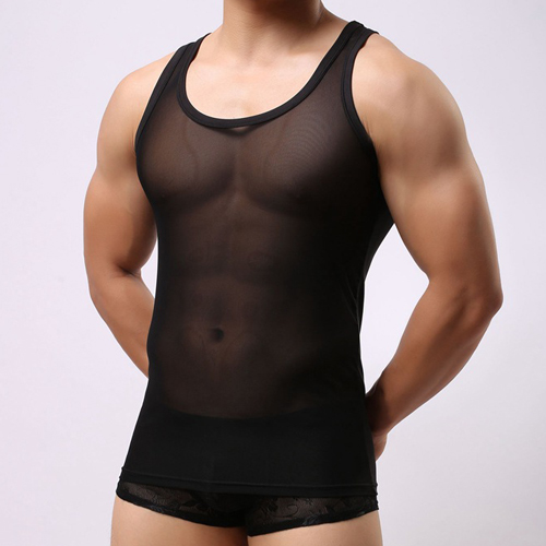 (image for) Fashion And Chic Mesh Vest For Men