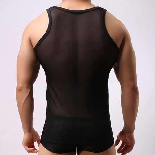 (image for) Fashion And Chic Mesh Vest For Men