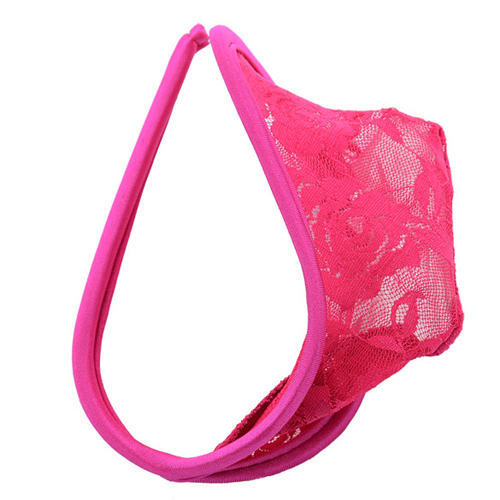 (image for) Hot Selling Floral Lace Traceless Men C-string