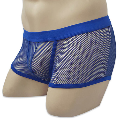 (image for) Hot Style Transparent Fishnet Boxer Shorts For Men